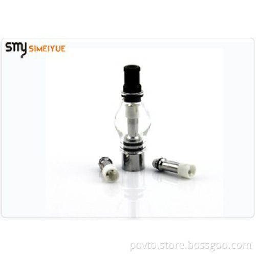 fashion design and great vapor new glass v8 clearomizer